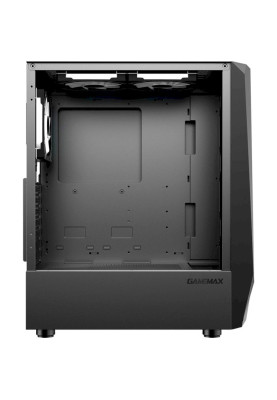 Корпус GameMax Time Bandit, Black, без БЖ, Mid Tower, для ATX / MicroATX / Mini-ITX, 2xUSB 2.0 / 1xUSB 3.0, макс. CPU - 170 мм / VGA - 330 мм, 2x140 мм (Time Bandit)