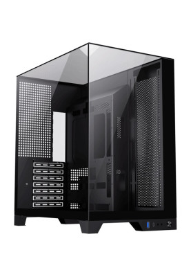 Корпус GameMax Infinity Plus BK, Black, без БЖ, Mid Tower, для ATX / MicroATX / Mini-ITX, 1xType-C / 1xUSB 3.0, макс. CPU - 160 мм / VGA - 400 мм (INFINITY PLUS BK)