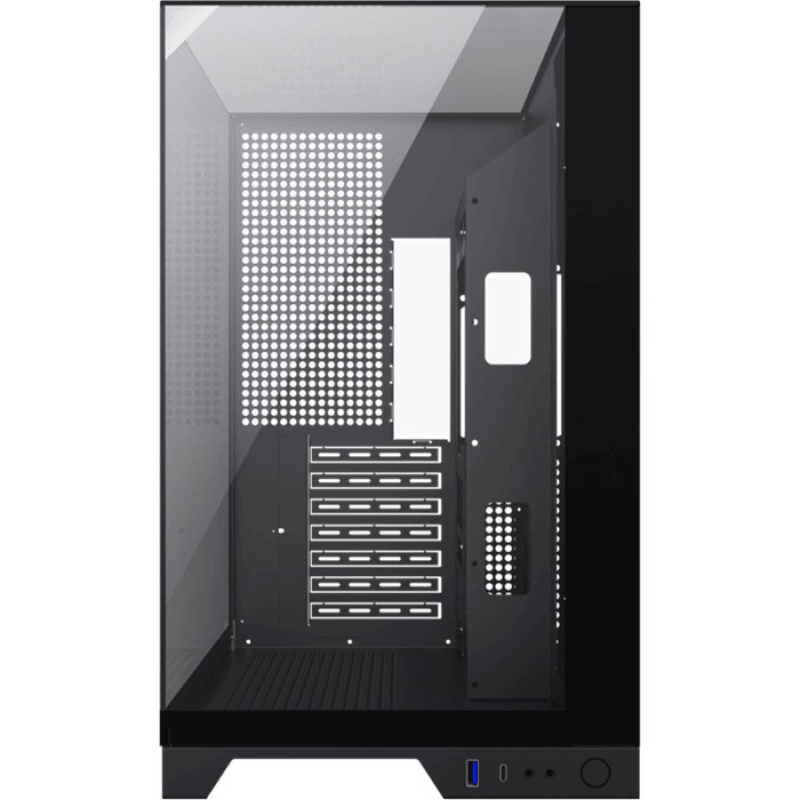Корпус GameMax Infinity Plus BK, Black, без БЖ, Mid Tower, для ATX / MicroATX / Mini-ITX, 1xType-C / 1xUSB 3.0, макс. CPU - 160 мм / VGA - 400 мм (INFINITY PLUS BK)