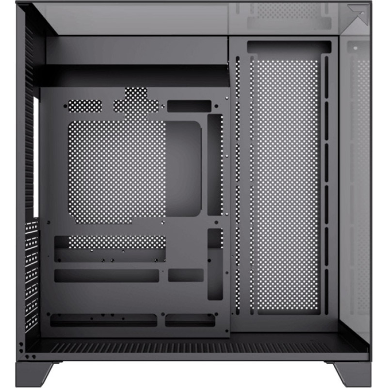 Корпус GameMax Infinity Plus BK, Black, без БЖ, Mid Tower, для ATX / MicroATX / Mini-ITX, 1xType-C / 1xUSB 3.0, макс. CPU - 160 мм / VGA - 400 мм (INFINITY PLUS BK)