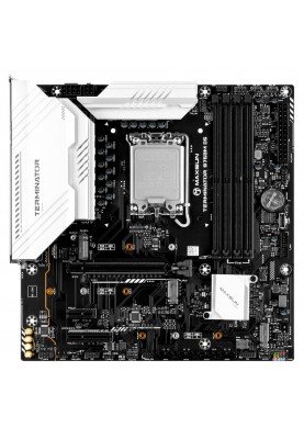 Мат.плата LGA1700, Maxsun Terminator B760M D5, B760, 4xDDR5, Int.Video(CPU), 4xSATA3, 1xPCI-E 16x 5.0, 1xPCI-E 4x 3.0, 3xM.2 4.0, RTL8125B, 2xUSB3.2/6xUSB2.0, DP/HDMI, ARGB, MicroATX (MS-Terminator B760M D5)