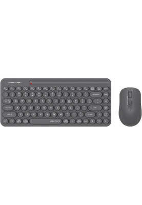 Комплект бездротовий A4Tech Fstyler FG3200 Air2 (Grey), Bluetooth / USB/Radio (USB)