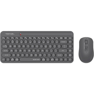 Комплект бездротовий A4Tech Fstyler FG3200 Air2 (Grey), Bluetooth/USB/Radio (USB)