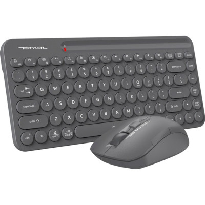 Комплект бездротовий A4Tech Fstyler FG3200 Air2 (Grey), Bluetooth/USB/Radio (USB)