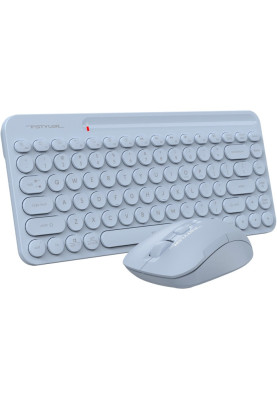 Комплект бездротовий A4Tech Fstyler FG3200 Air2 (Blue), Bluetooth / USB/Radio (USB)