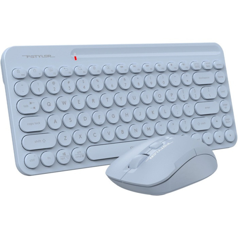 Комплект бездротовий A4Tech Fstyler FG3200 Air2 (Blue), Bluetooth / USB/Radio (USB)