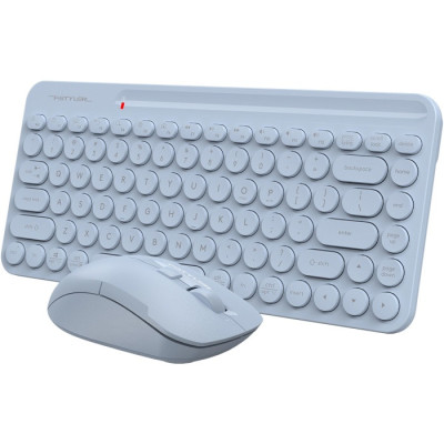 Комплект бездротовий A4Tech Fstyler FG3200 Air2 (Blue), Bluetooth / USB/Radio (USB)