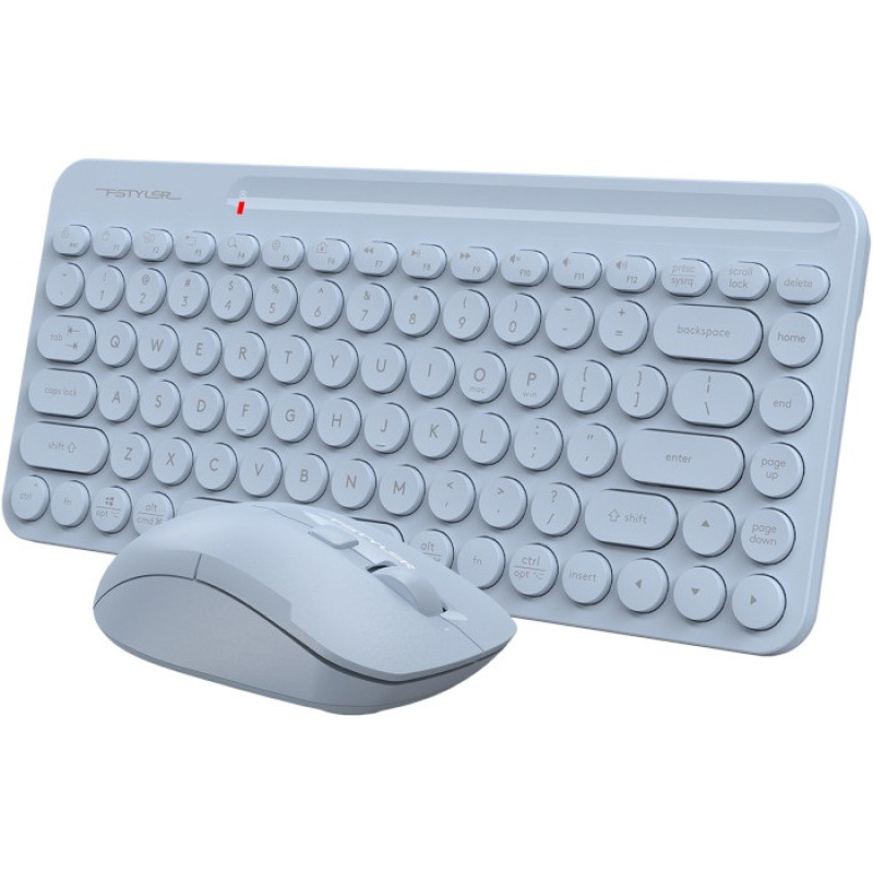 Комплект бездротовий A4Tech Fstyler FG3200 Air2 (Blue), Bluetooth / USB/Radio (USB)