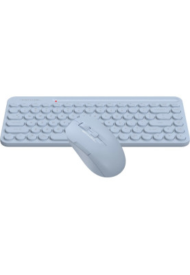 Комплект бездротовий A4Tech Fstyler FG3200 Air2 (Blue), Bluetooth / USB/Radio (USB)