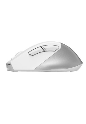 Миша A4Tech Fstyler FB45CS Air2 (Silver White), BT+RF (Combo), Bluetooth / 2.4 GHz / USB, 2000 dpi, кнопки 7 шт., підключення бездротове