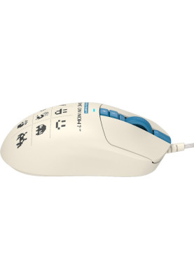 Миша A4Tech Bloody W72 Ultra (Pixels Blue), White, USB, 20000 dpi, кнопки 7 шт., підключення дротове