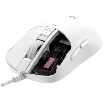 Миша A4Tech Bloody W72 Ultra, White, USB, 20000 dpi, кнопки 7 шт., Підключення проводове