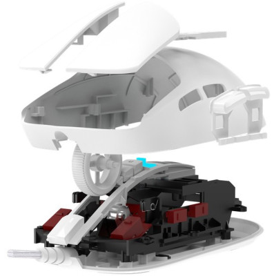 Миша A4Tech Bloody W72 Ultra, White, USB, 20000 dpi, кнопки 7 шт., Підключення проводове
