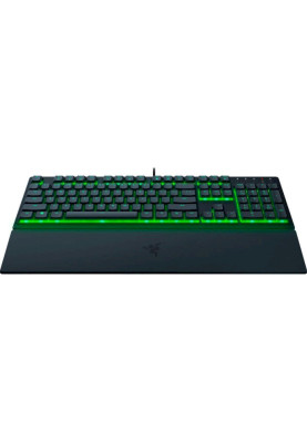 Клавіатура Razer Ornata V3 X UKR Black, підсвічування RGB, USB, кабель 2м, 443 x 144 x 31 мм (RZ03-04471900-R371)