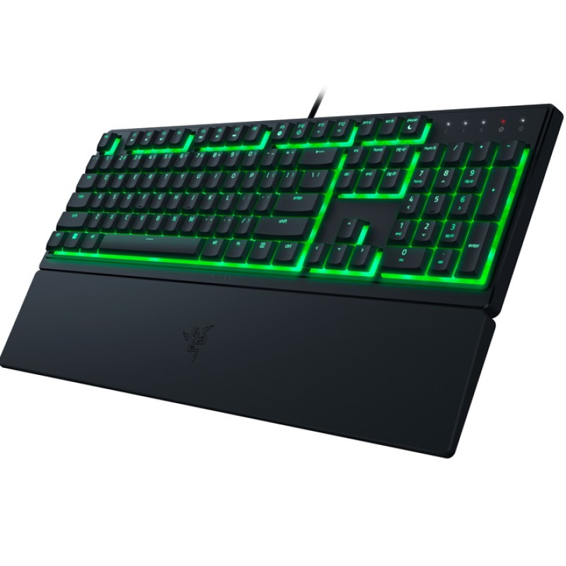 Клавіатура Razer Ornata V3 X UKR Black, підсвічування RGB, USB, кабель 2м, 443 x 144 x 31 мм (RZ03-04471900-R371)