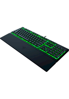 Клавіатура Razer Ornata V3 X UKR Black, підсвічування RGB, USB, кабель 2м, 443 x 144 x 31 мм (RZ03-04471900-R371)