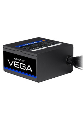 Блок живлення 850 Вт, Chieftec VEGA, Black, 80+ Gold, 135 мм FDB, 3xMolex / 6xSATA / 1x16-pin / 4x6+2-pin / 2x4+4-pin / 1x20+4-pin, захист AFC/OPP/OTP/OVP/SCP/SIP/UVP/OCP, ATX 12V 3.1 (PPG-850-S)