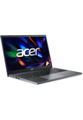 Ноутбук 15" Acer Extensa 15 EX215-23-R5Z8 (NX.EH3EU.003) Steel Gray 15.6" FullHD 1920x1080 IPS матовий, AMD Ryzen 3 7320U 2.4-4.1GHz, RAM 8GB, SSD 512GB, AMD Radeon 610M Graphics, DOS
