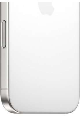 Смартфон Apple iPhone 16 Pro Max (A3296), White Titanium, 512Gb, Nano-SIM + eSIM, 6.9" (2868х1320, OLED, 460 ppi), A18 Pro (6 ядер), WiFi 7, Bluetooth 5.3, 5G, NFC, 48Mp/48Mp/12Mp + 12Mp, Type-C, iOS 18 (MYX13SX/A)