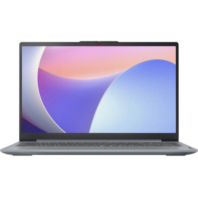 Ноутбук 15" Lenovo ideapad Slim 3 15IAH8 (83ER00J1RA) Grey 15.6" (1920x1080, IPS, 60Hz), Intel Core i5-12450H(8x2,0-4,4GHz), 16Gb LPDDR5, SSD 512Gb, Intel UHD, Web, Wi-Fi 6, BT 5.2, 1xType-C/2xUSB3.2, HDMI, 47Wh, noOS
