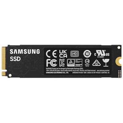 Твердотільний накопичувач SSD 2Tb, Samsung 990 Evo Plus, PCI-E 5.0 x2, M.2 2280, 3D TLC, 7250/6300 МБ/с (MZ-V9S2T0BW)