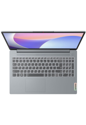 Ноутбук 15" Lenovo ideapad Slim 3 15IAH8 (83ER00J1RA) Grey 15.6" (1920x1080, IPS, 60Hz), Intel Core i5-12450H(8x2,0-4,4GHz), 16Gb LPDDR5, SSD 512Gb, Intel UHD, Web, Wi-Fi 6, BT 5.2, 1xType-C/2xUSB3.2, HDMI, 47Wh, noOS