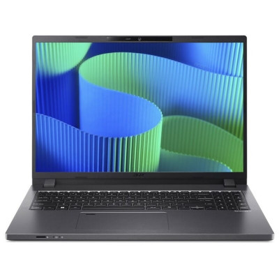 Ноутбук 16" Acer TravelMate P2 TMP216-41-TCO-R0KZ, Black 16" (1920x1200, IPS, 60Hz), AMD Ryzen 3 PRO 7335U(4x3-4.3GHz), 8Gb DDR5, 512Gb NVMe, AMD Radeon, LAN, WiFi 6E, Bluetooth 5.3, Web, 1xType-C/2xUSB 3.0, HDMI, 53 Wh, DOS (NX.BB2EU.005)
