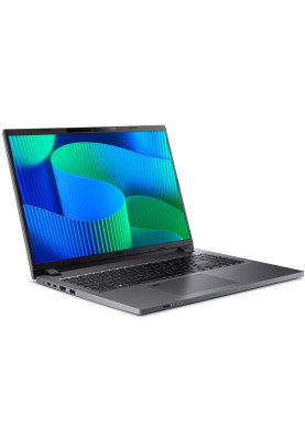 Ноутбук 16" Acer TravelMate P2 TMP216-41-TCO-R0KZ, Black 16" (1920x1200, IPS, 60Hz), AMD Ryzen 3 PRO 7335U(4x3-4.3GHz), 8Gb DDR5, 512Gb NVMe, AMD Radeon, LAN, WiFi 6E, Bluetooth 5.3, Web, 1xType-C/2xUSB 3.0, HDMI, 53 Wh, DOS (NX.BB2EU.005)