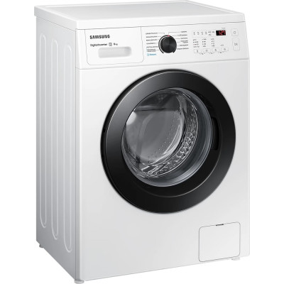 Пральна машина Samsung WW60AG4S00CEUA, White, 6кг, фронтальна, 12 програм, дисплей, 1400 об/хв, клас енергоспоживання A+++, 85x60x45