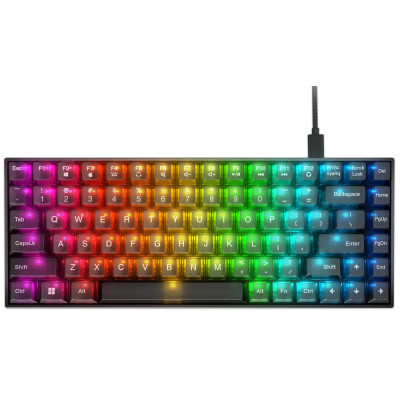Клавіатура Lenovo Legion K510 Mini Pro, Black, USB, механічна, 84 кнопки, RGB підсвічування, 1.8 м (GY41P80864)