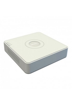 Відеореєстратор IP Hikvision DS-7104NI-Q1(D), White, 4x IP каналу, H.265+/H.265/ H.264+/H.264, 1xVGA, 1xHDMI, 1xSATA (до 6Tb), TCP/IP, DHCP, Hik-Connect, DDNS, NTP, SADP, SMTP, UPnP, 2xUSB, 4xRJ45, 1U 200x205x48 мм, 1 кг