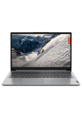 Ноутбук 15" Lenovo ideapad 1 15AMN7 (82VG00QPRA) Grey 15.6" (1920x1080, IPS, 60Hz), AMD Ryzen 3 7320U(4x2,4-4,1GHz), 8Gb LPDDR5, SSD 512Gb, AMD Radeon 610M, Web, Wi-Fi 6, BT 5.2, 1xType-C/1xUSB3.2/1xUSB2.0, HDMI, 42Wh, noOS