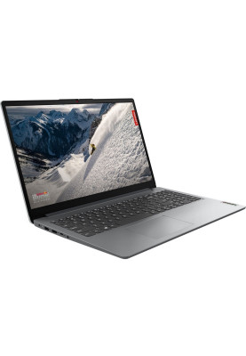 Ноутбук 15" Lenovo ideapad 1 15AMN7 (82VG00RHRA) Grey 15.6" (1920x1080, IPS, 60Hz), AMD Ryzen 3 7320U(4x2,4-4,1GHz), 16Gb LPDDR5, SSD 512Gb, AMD Radeon 610M, Web, Wi-Fi 6, BT 5.2, 1xType-C/1xUSB3.2/1xUSB2.0, HDMI, 42Wh, noOS
