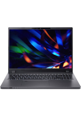 Ноутбук 16" Acer TravelMate P2 TMP216-41-TCO-R979, Black 16" (1920x1200, IPS, 60Hz), AMD Ryzen 3 PRO 7335U(4x3-4.3GHz), 16Gb DDR5, 512Gb NVMe, AMD Radeon, LAN, WiFi 6E, Bluetooth 5.3, Web, 1xType-C/2xUSB 3.0, HDMI, 53 Wh, DOS (NX.BB2EU.007)