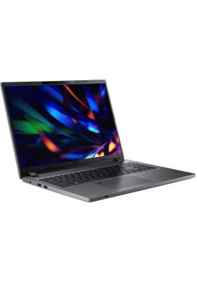 Ноутбук 16" Acer TravelMate P2 TMP216-41-TCO-R979, Black 16" (1920x1200, IPS, 60Hz), AMD Ryzen 3 PRO 7335U(4x3-4.3GHz), 16Gb DDR5, 512Gb NVMe, AMD Radeon, LAN, WiFi 6E, Bluetooth 5.3, Web, 1xType-C/2xUSB 3.0, HDMI, 53 Wh, DOS (NX.BB2EU.007)