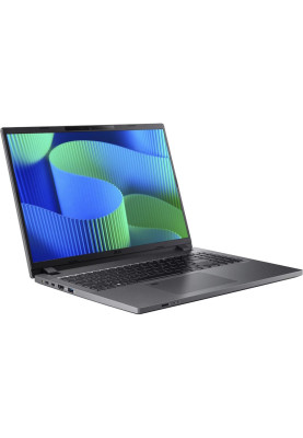 Ноутбук 16" Acer TravelMate P2 TMP216-51-G2-TCO-562V, Black 16" (1920x1200, IPS, 60Hz), Intel Core 5-120U (10x1.4-5.0GHz), 8Gb DDR5, 256Gb NVMe, Intel UHD, LAN, WiFi 6E, Bluetooth 5.3, Web, 1xType-C/2xUSB 3.0, HDMI, 53 Wh, Win11 Pro (NX.B9GEU.00