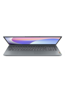 Ноутбук 15" Lenovo ideapad Slim 3 15ABR8 (82XM00KCRA) Grey 15.6" (1920x1080, IPS, 60Hz), AMD Ryzen 5 7430U(6x2,3-4,3GHz), 16Gb DDR4, SSD 512Gb, AMD Radeon, Web, Wi-Fi 6, BT 5.2, 1xType-C/2xUSB3.2, HDMI, 47Wh, DOS