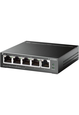 Комутатор TP-Link TL-SG105MPE, LAN 10/100/1000Mb, 4xPoE