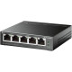Комутатор TP-Link TL-SG105MPE, LAN 10/100/1000Mb, 4xPoE