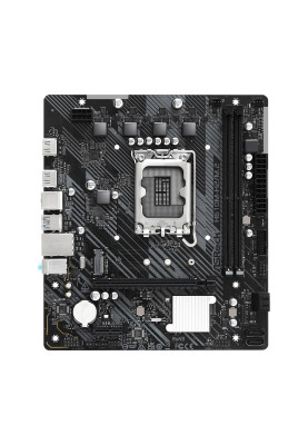 Мат.плата LGA1700, ASRock H610M-H2/M.2, H610, 2xDDR4, Int.Video(CPU), 4xSATA3, 1xM.2, 1xPCI-E 4.0 x16, 1xPCI-E 3.0 x1, ALC897, RTL8111H, 4xUSB3.2/6xUSB2.0, 2xHDMI, MicroATX