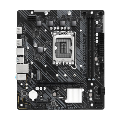 Мат.плата LGA1700, ASRock H610M-H2/M.2, H610, 2xDDR4, Int.Video(CPU), 4xSATA3, 1xM.2, 1xPCI-E 4.0 x16, 1xPCI-E 3.0 x1, ALC897, RTL8111H, 4xUSB3.2/6xUSB2.0, 2xHDMI, MicroATX