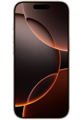 Смартфон Apple iPhone 16 Pro (A3293), Desert Titanium, 1Tb, Nano-SIM + eSIM, 6.3" (2622х1206, OLED, 460 ppi), A18 Pro (6 ядер), WiFi 7, Bluetooth 5.3, 5G, NFC, 48Mp/48Mp/12Mp + 12Mp, Type-C, iOS 18 (MYNW3SX/A)