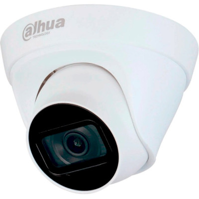 IP камера Dahua DH-IPC-HDW1230T1 (2.8мм), White, 1920x1080, 2 Mп, 1/2.8" CMOS, f = 2.8 мм, H.264H, H.264B, IP67, Smart H.265 + / Smart H.264 +, Smart H.264 +, DC12В/PОE, -40°C ~ +60°C
