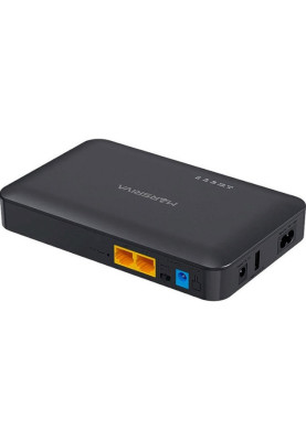Джерело безперебійного живлення для роутера Marsriva KP2 Plus, Black, 16000 mAh (59.2Wh), 1xDC (9V/2.0A или 12V/1.5A), 1xDC (5V/2.1A), 1xUSB (5V/2.1A), PoE (24V/0.75A)