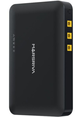 Джерело безперебійного живлення для роутера Marsriva KP1 EC, Black, 8000 mAh (29.6Wh), 2xDC (12V/1.5A), 1xDC (9V/2.0A), 1xDC (5V/2.1A), 1xUSB (5V/2.1A)