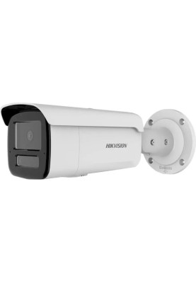 IP камера Hikvision  DS-2CD2T43G2-4LI (6мм), White, 4Мп, 1/2.9", 2688x1520, f=6 мм, ІЧ + видиме світло до 80 м, LAN с PoE, IP67, -30°C ~ +60°C, H.264, H.265