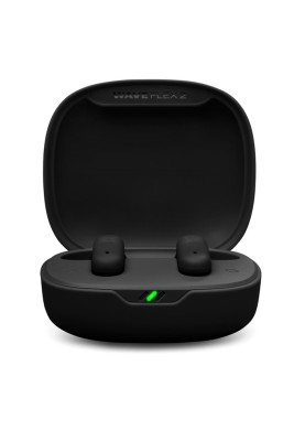 Навушники JBL Wave Flex 2, Black, Bluetooth, мікрофон, ємність акумулятора навушника 45 мА·ч, чохол з функцією зарядки (JBLWFLEX2BLK)
