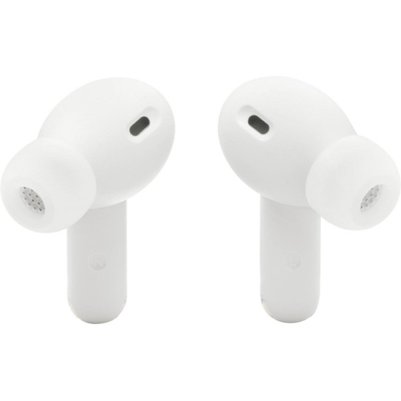 Навушники JBL Wave Beam 2, White, Bluetooth, мікрофон, чохол з функцією зарядки, ємність акумулятора навушника 50 мА·год, технологія "JBL Deep Bass Sound" (JBLWBEAM2WHT)