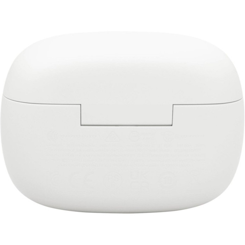 Навушники JBL Wave Beam 2, White, Bluetooth, мікрофон, чохол з функцією зарядки, ємність акумулятора навушника 50 мА·год, технологія "JBL Deep Bass Sound" (JBLWBEAM2WHT)