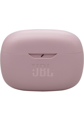 Навушники JBL Wave Beam 2, Pink, Bluetooth, мікрофон, чохол з функцією зарядки, ємність акумулятора навушника 50 мА·год технологія "JBL Deep Bass Sound" (JBLWBEAM2PIK)